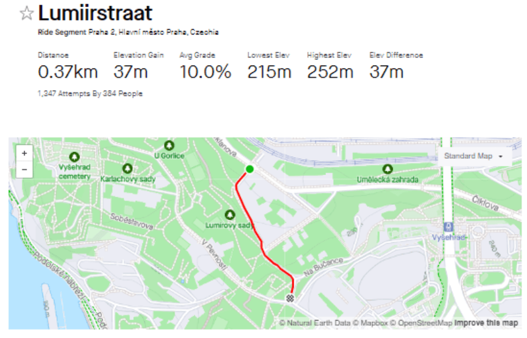 Lumiirstraat segment